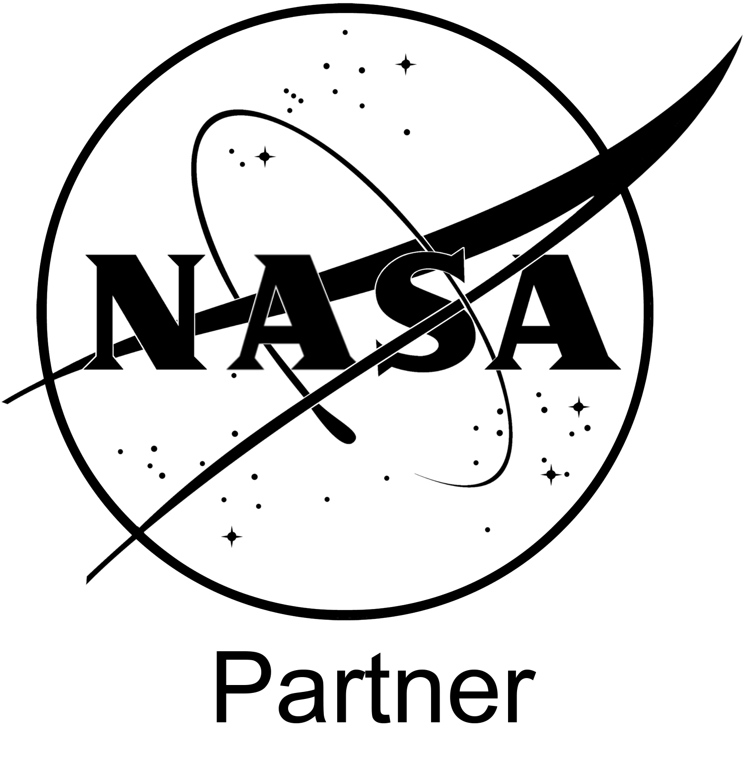 nasa logo with clear background