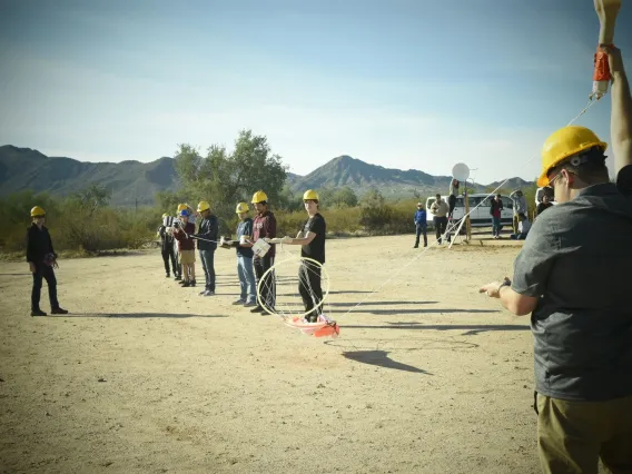 Launch countdown begins! Photo by Arsh Nadkarni.