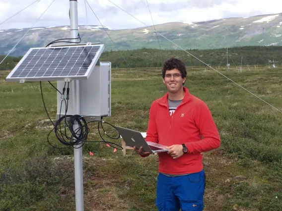 Anthony Garnello, 2014 UA Space Grant Intern