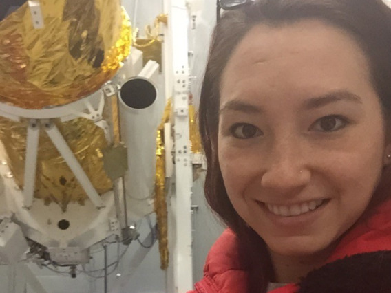 Casey Honniball, 2014 UA Space Grant Intern, Travels to the Bottom of the World