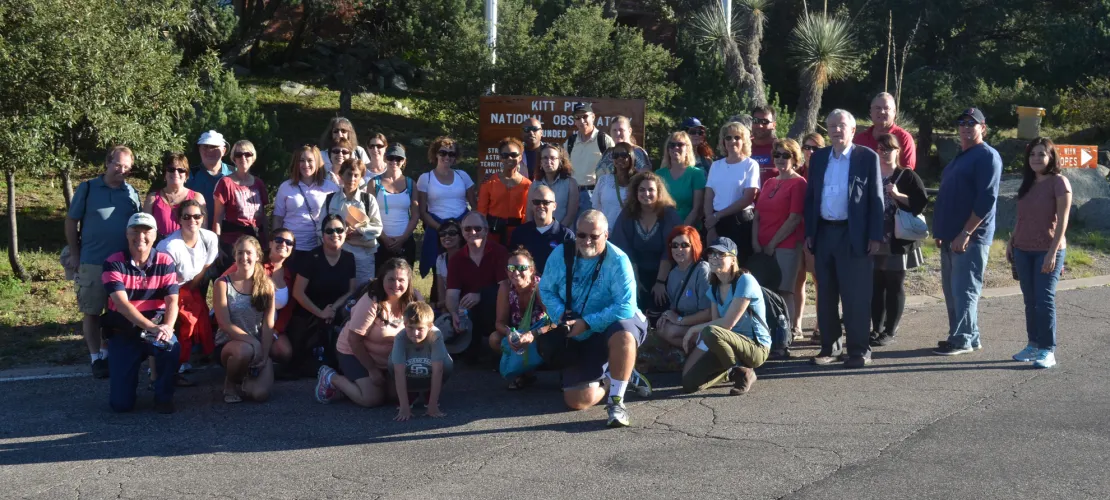 National Directors' Council Meeting Kitt Peak Tour Group