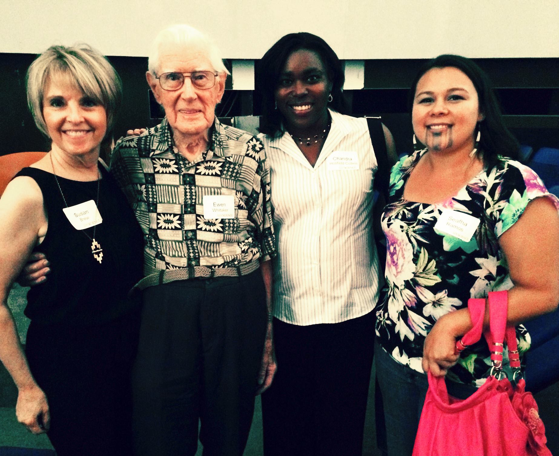 Space Grant Managers and Students Attend "Desert Moon" Premier at Flandrau Planetarium and Science Center