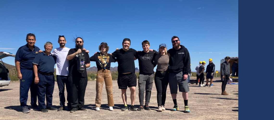 Phoenix College ASCEND team ready for launch, Spring 2023.