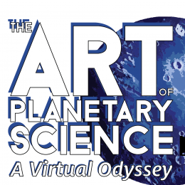 The Art of Planetary Science: A Virtual Odyssey. Online from Sept. 25-27. Promotional Banner.